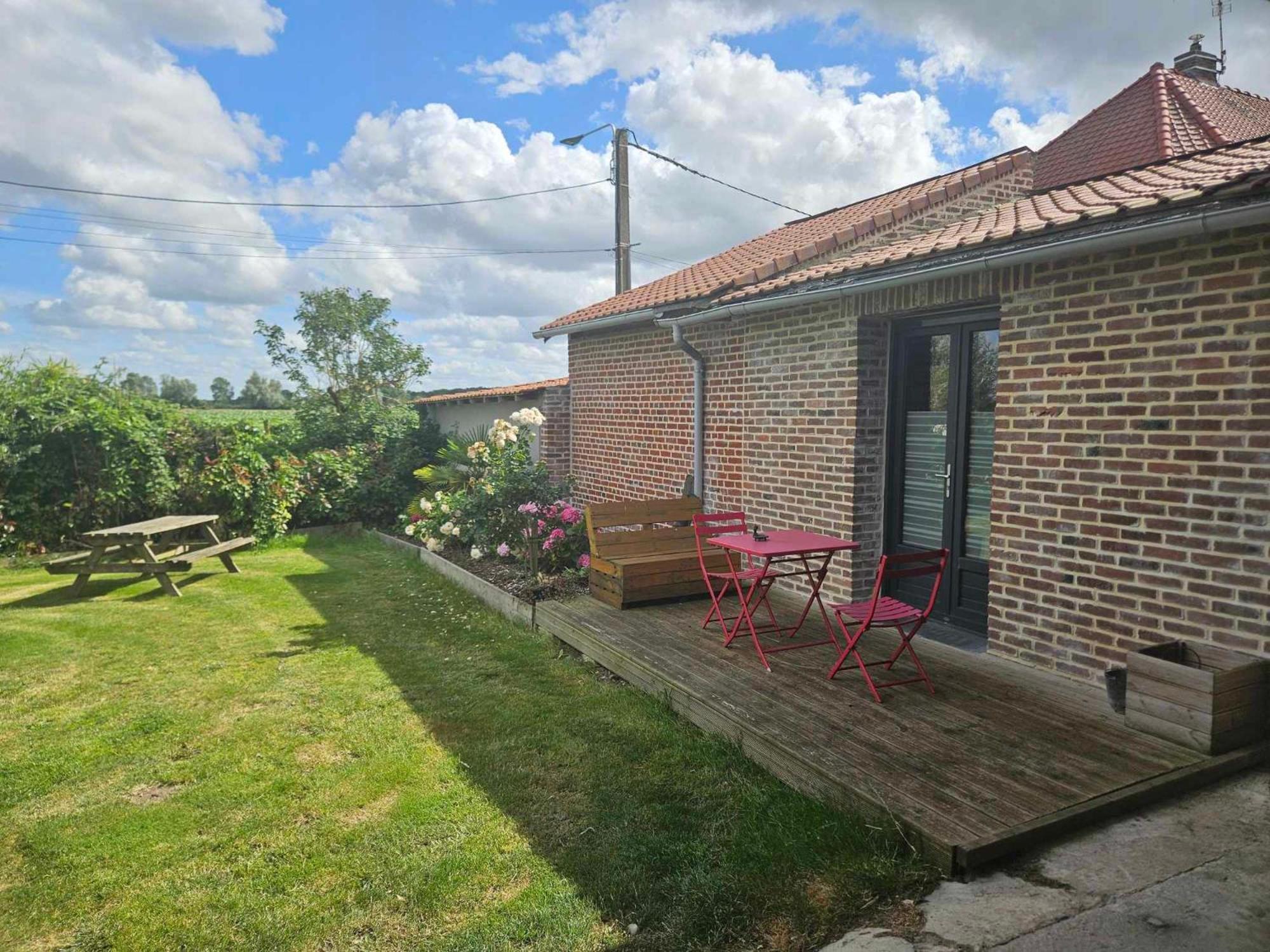 Chambre D Hotes Le Pigeonnier Fromelles Esterno foto